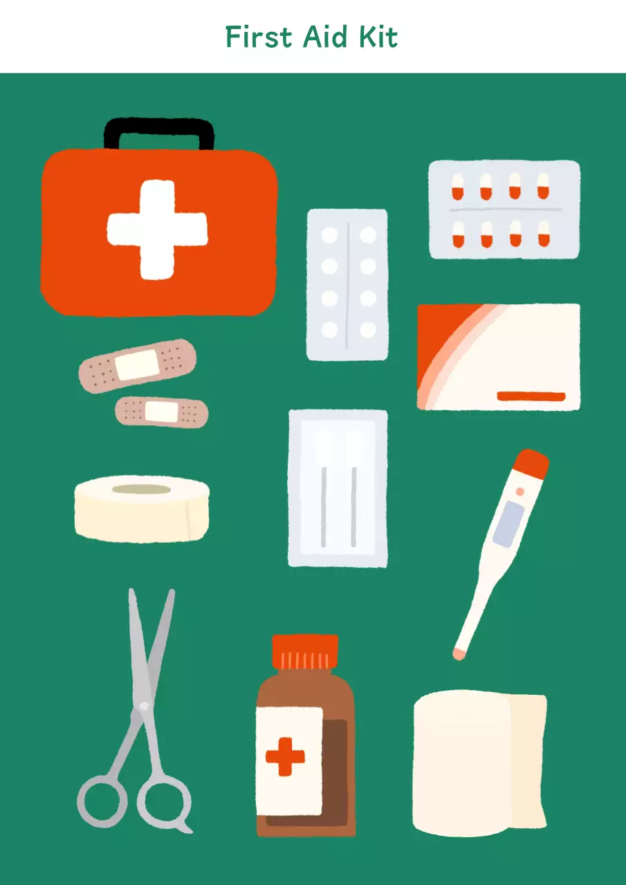 친환경 최소형 구급상자