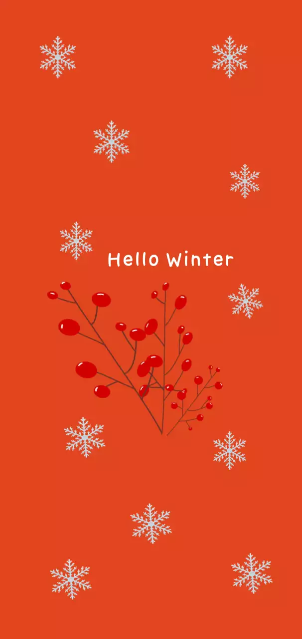 눈내리는 겨울 프레임