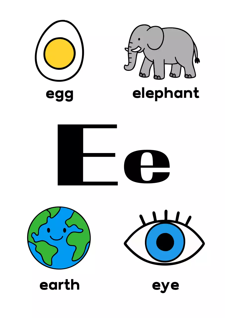 베이지 아기자기한 교육 교재