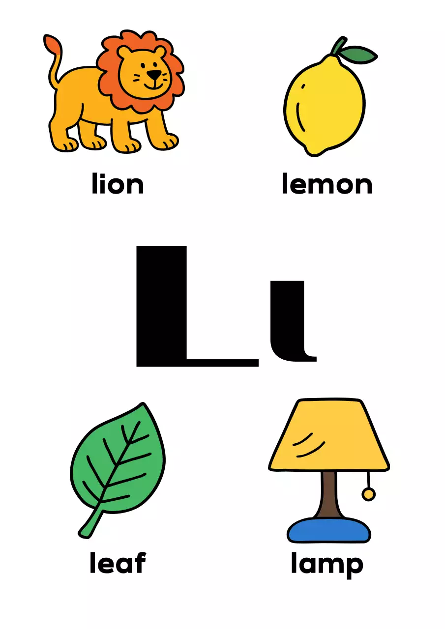 베이지 아기자기한 교육 교재