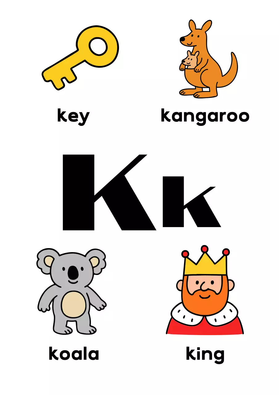 베이지 아기자기한 교육 교재