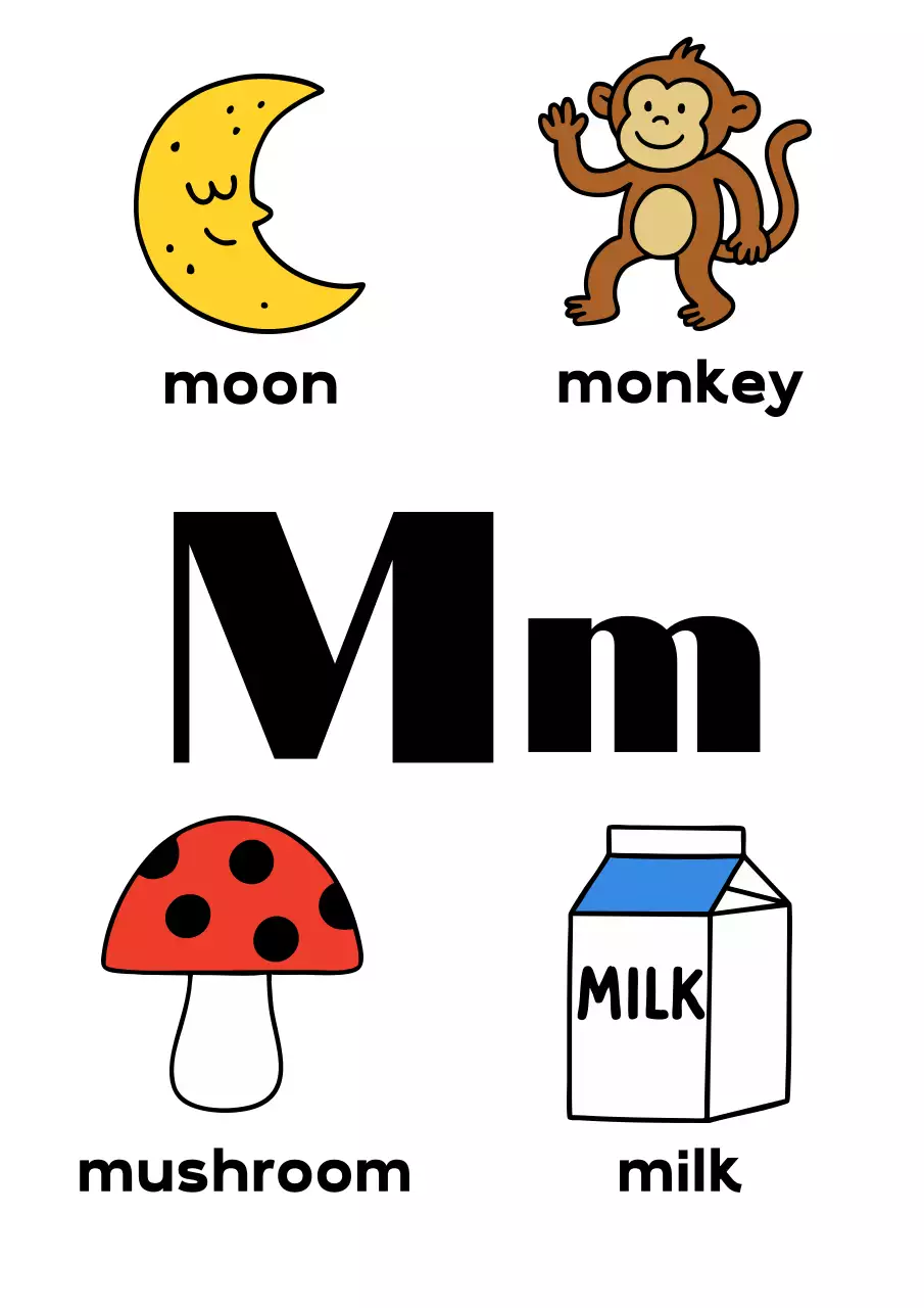 베이지 아기자기한 교육 교재