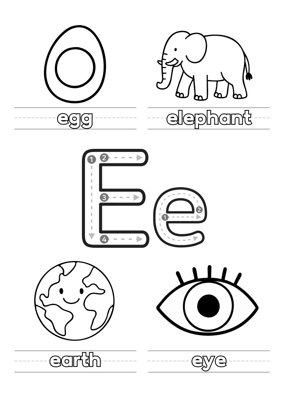 베이지 아기자기한 교육 교재