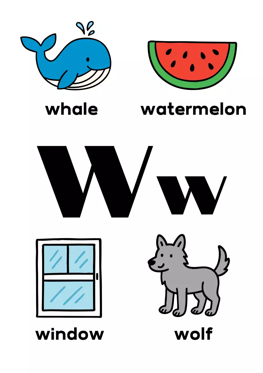 베이지 아기자기한 교육 교재