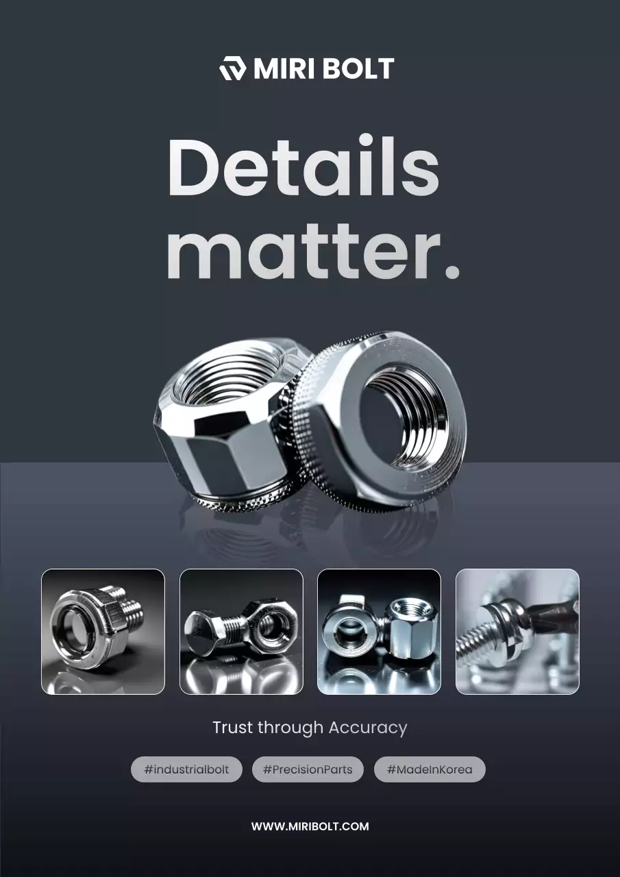 silver industrial precision promotion