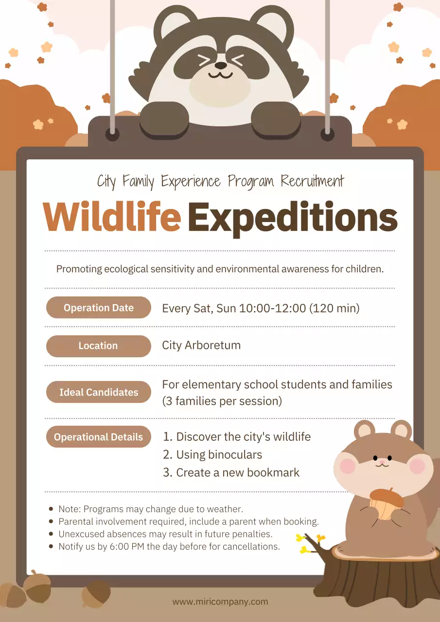 brown cute wildlife recruitment