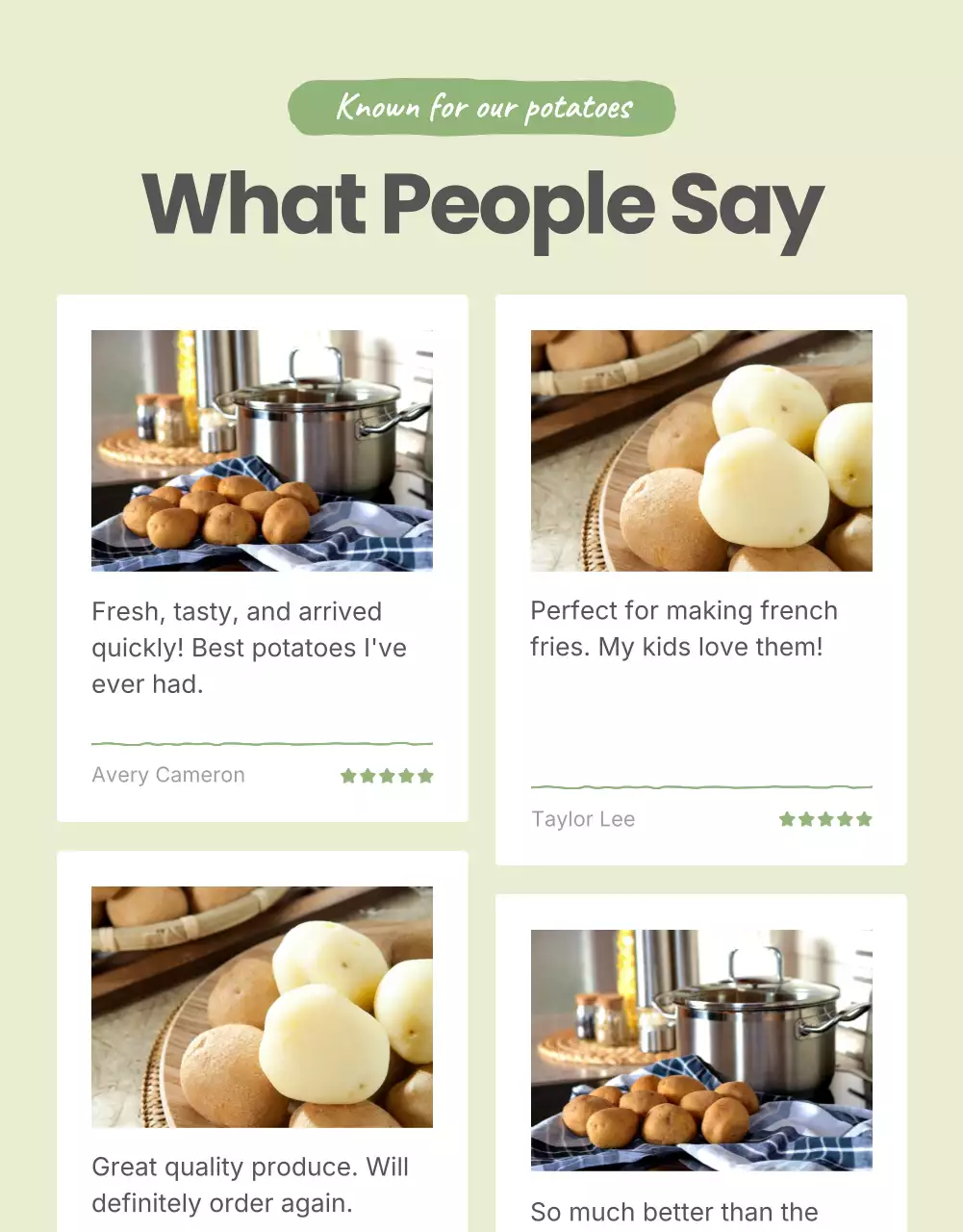 Promoção de produtos verdes modernos