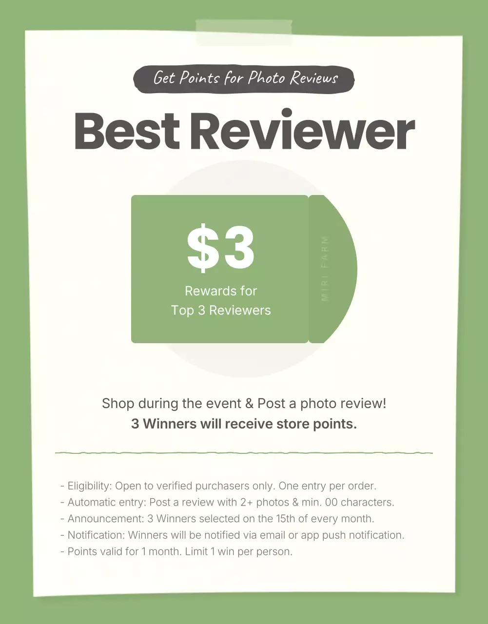 Promoção de produtos verdes modernos