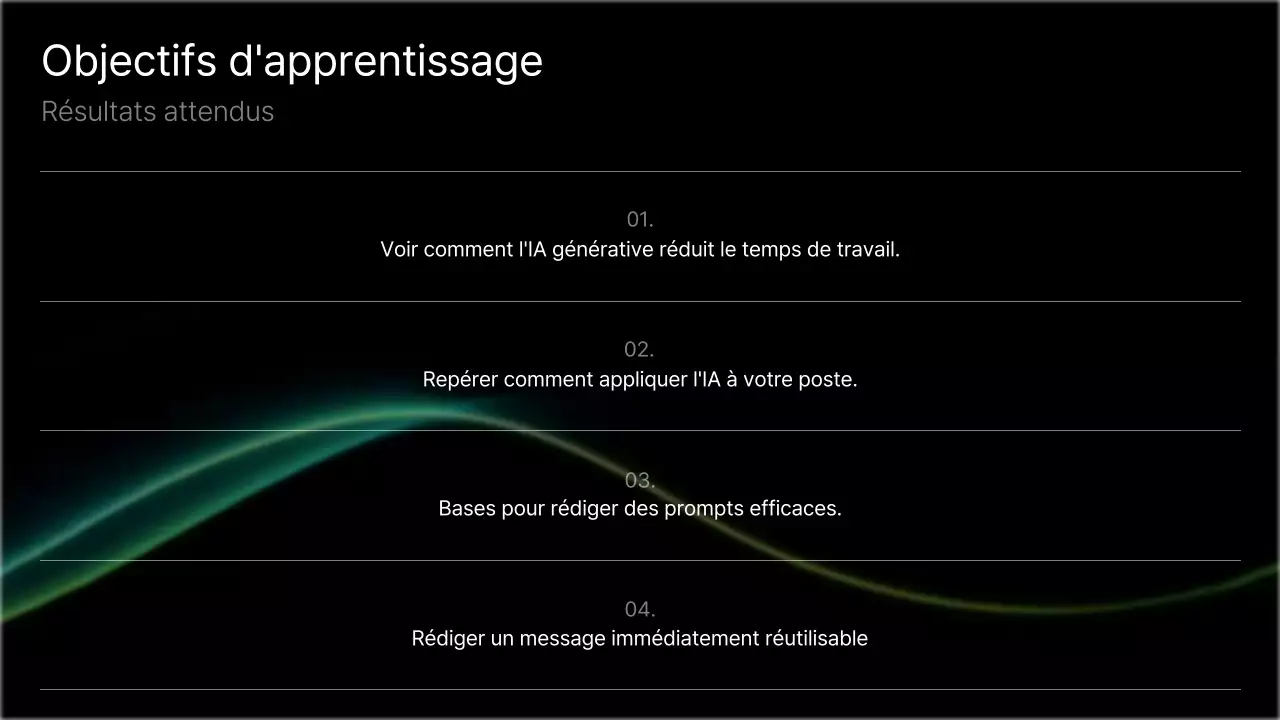 Cours d'IA moderne pour Noirs