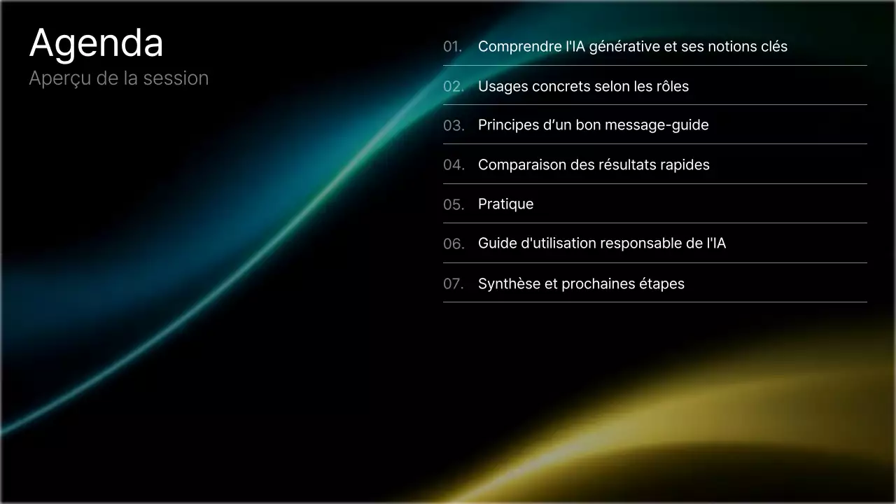 Cours d'IA moderne pour Noirs