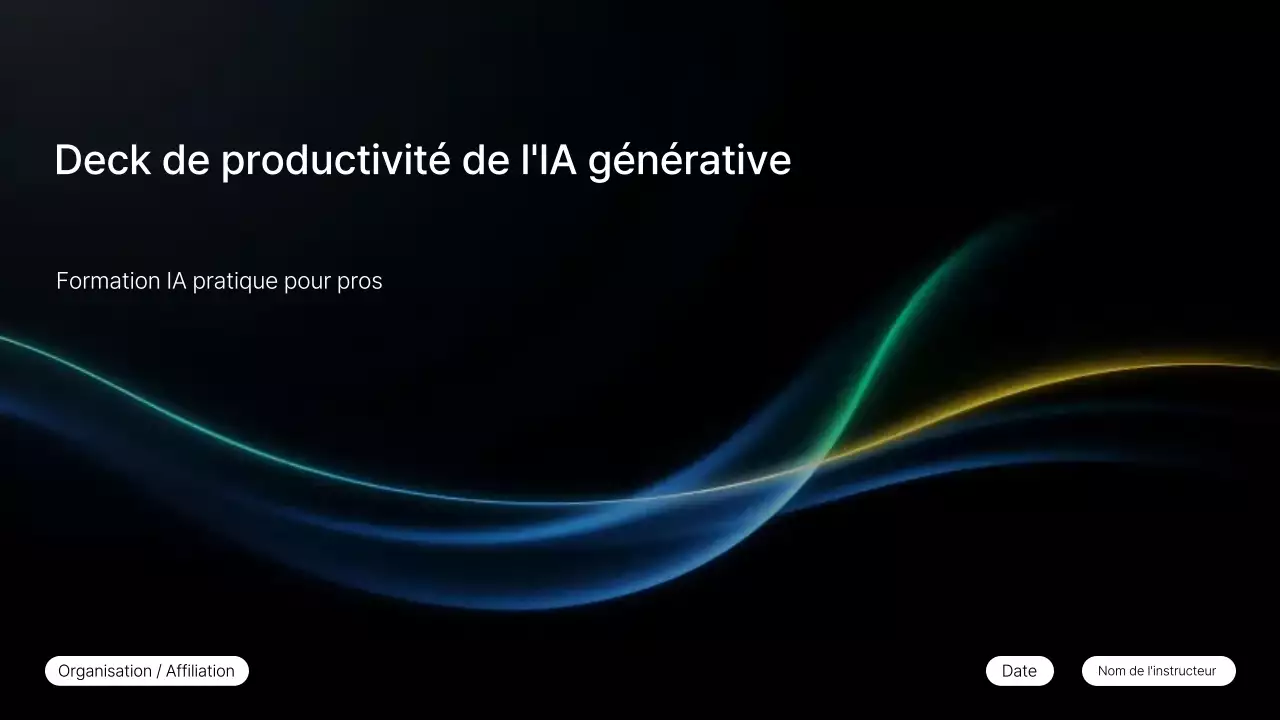 Cours d'IA moderne pour Noirs