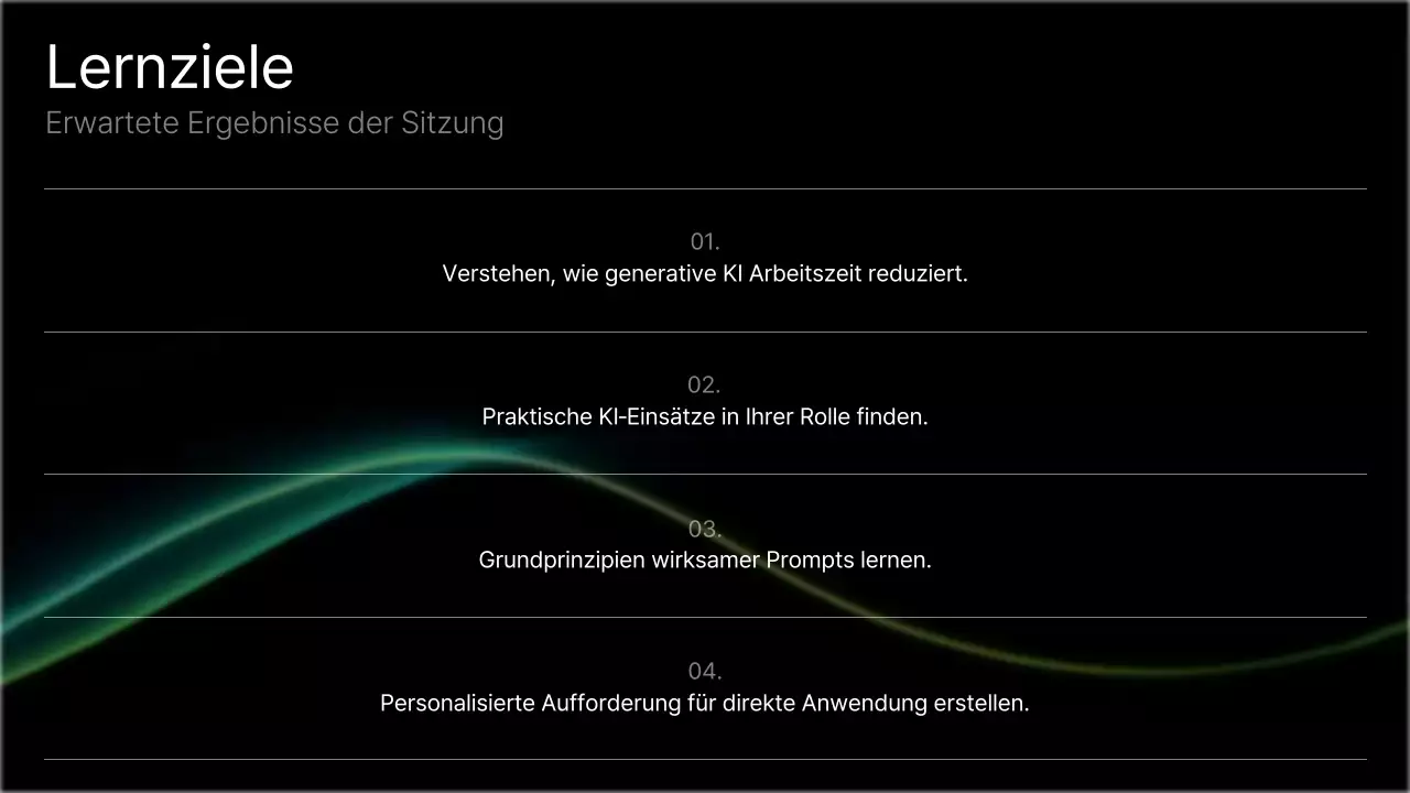 Schwarzer moderner KI-Kurs