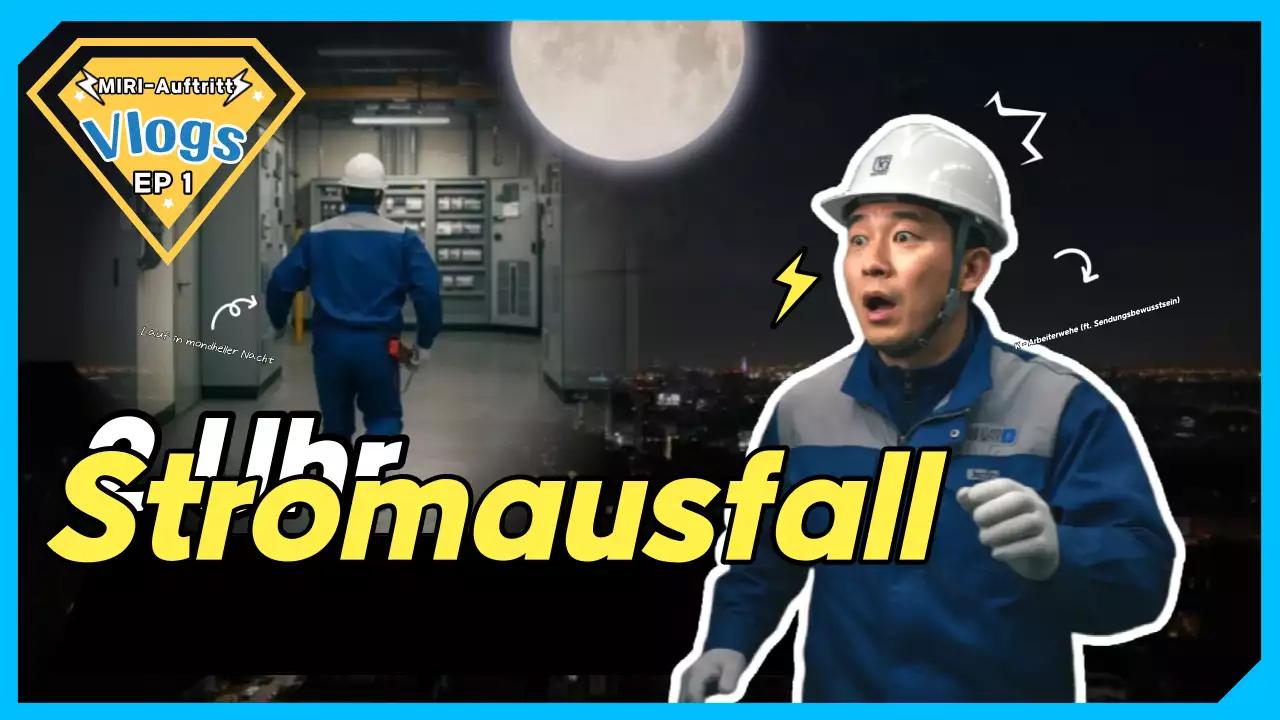 Blue Kitsch Büroangestellten-Vlog