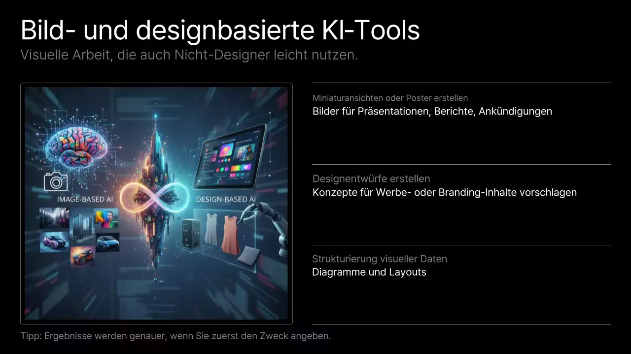 Schwarzer moderner KI-Kurs