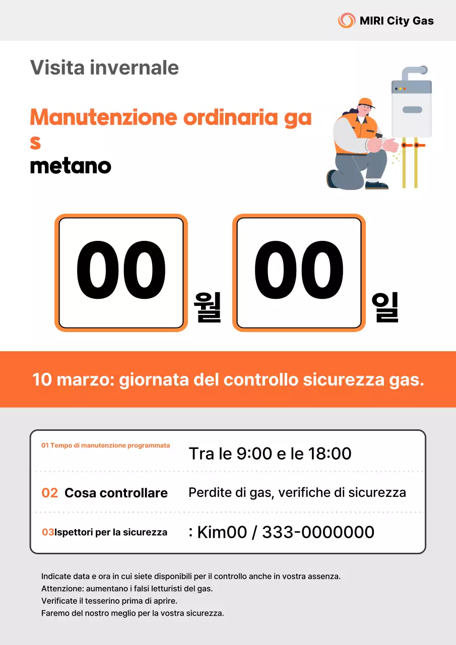 Guida all'ispezione di sicurezza Orange Clean