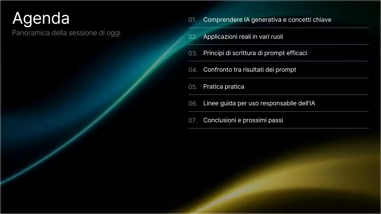 Corso di intelligenza artificiale moderna nera