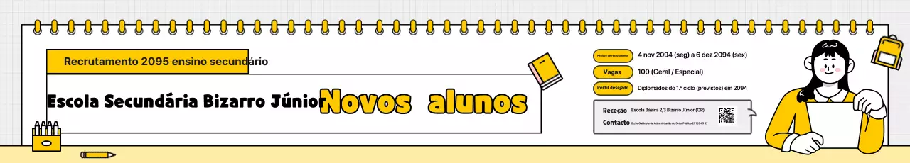 Recrutamento para a Yellow Simple Middle School