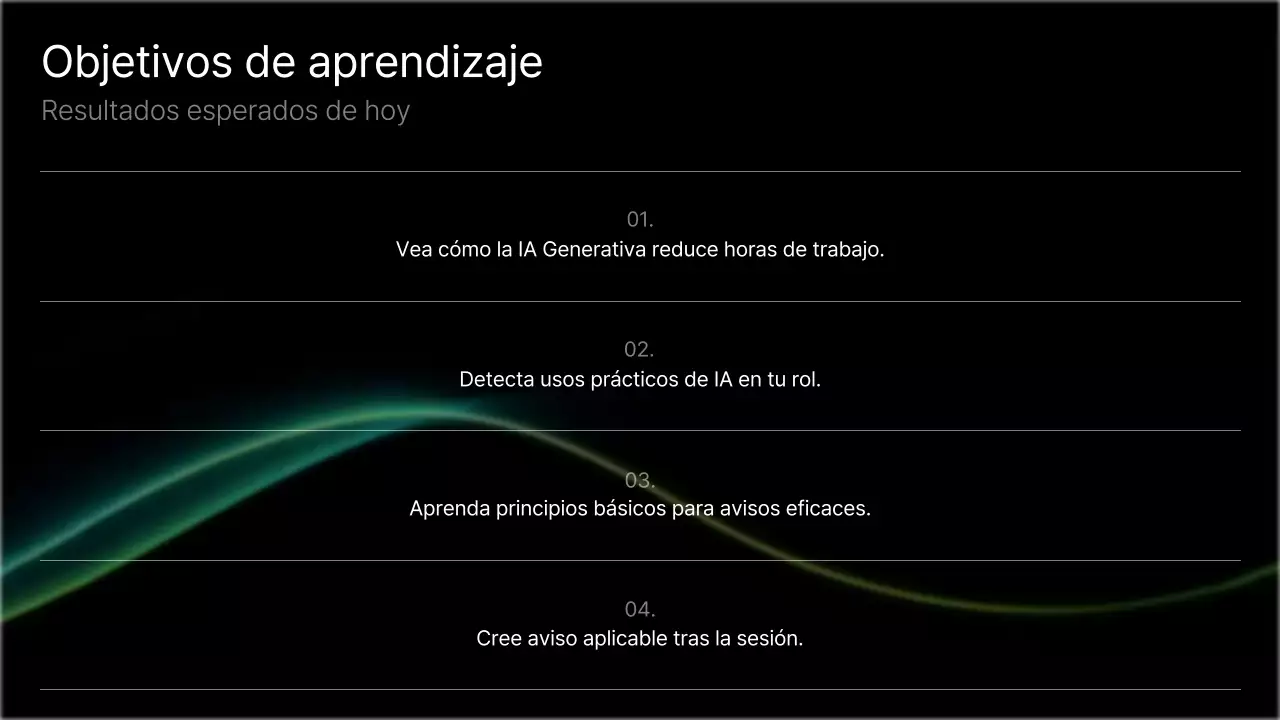Curso de IA moderna y negra