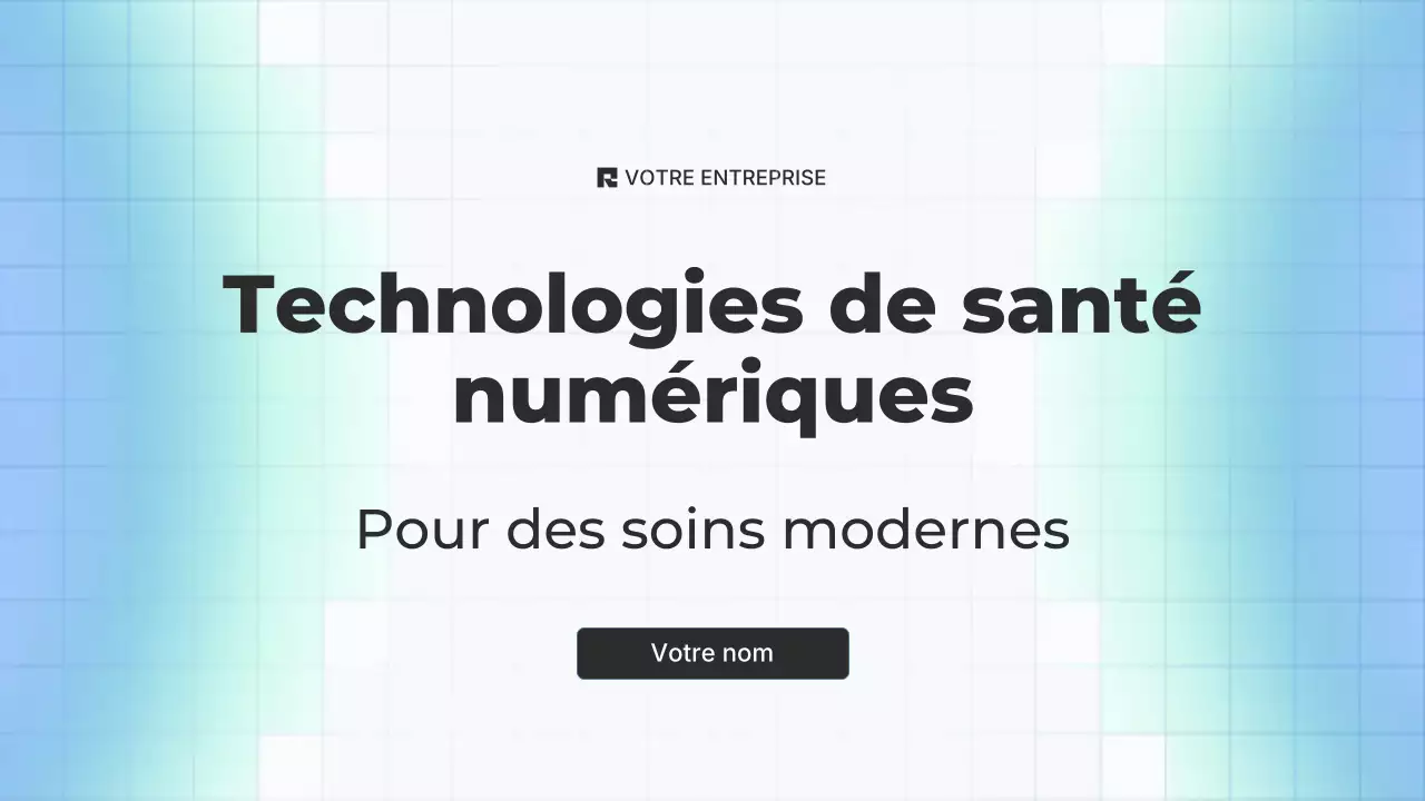 Présentation Blue Modern Health Tech