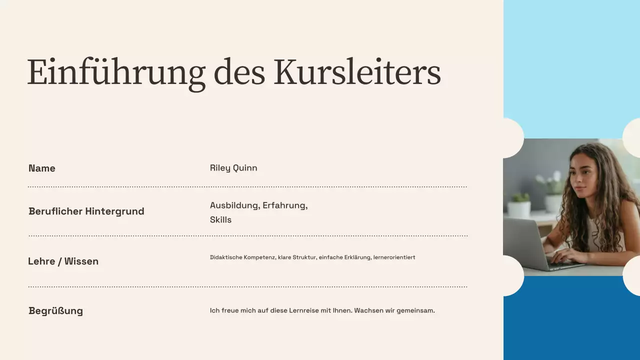 Beige Moderne KI-Schulungspräsentation