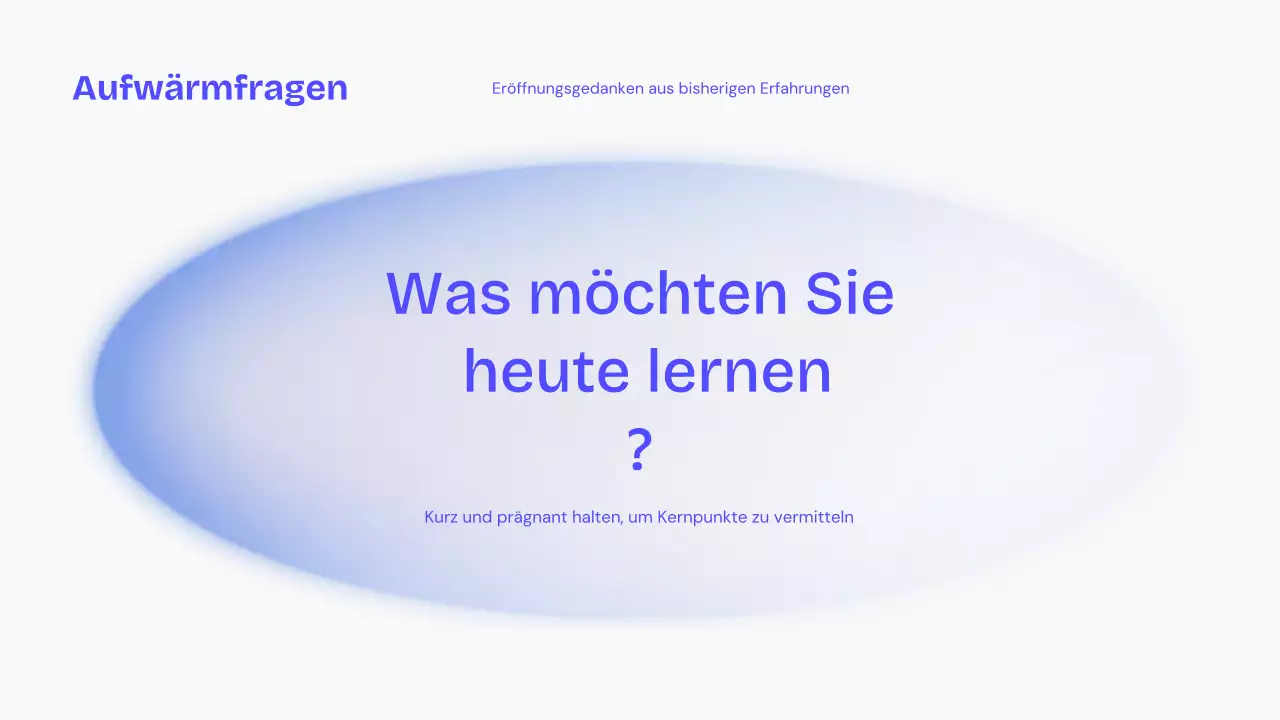 Vorlesung „Blaue moderne KI“