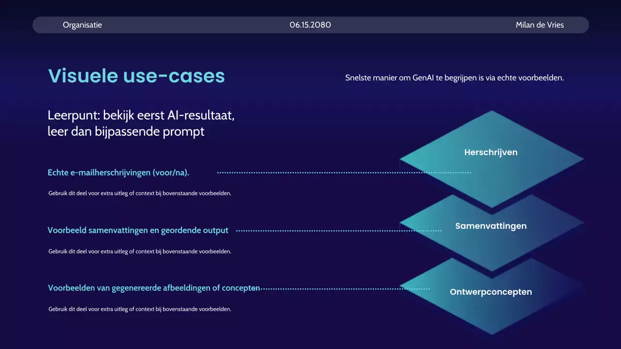 Aankondiging van de Blue Modern AI-cursus