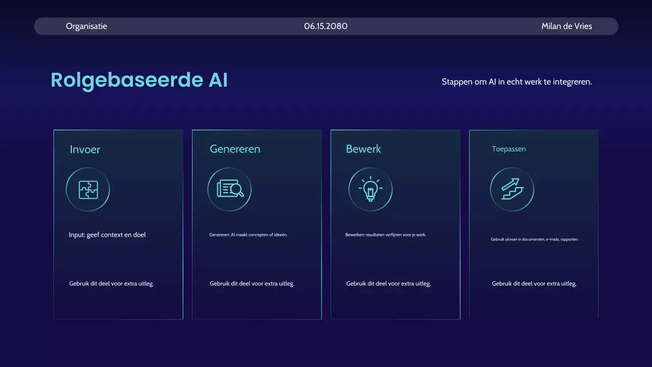 Aankondiging van de Blue Modern AI-cursus