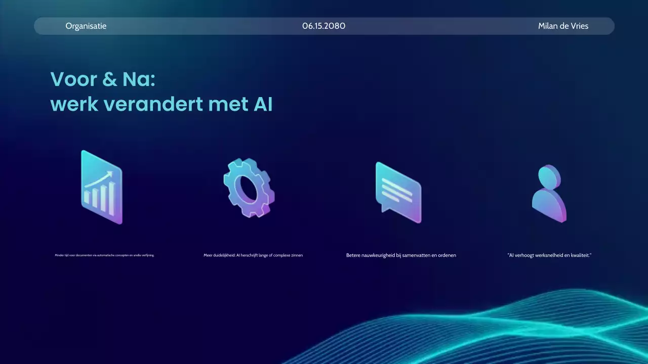 Aankondiging van de Blue Modern AI-cursus