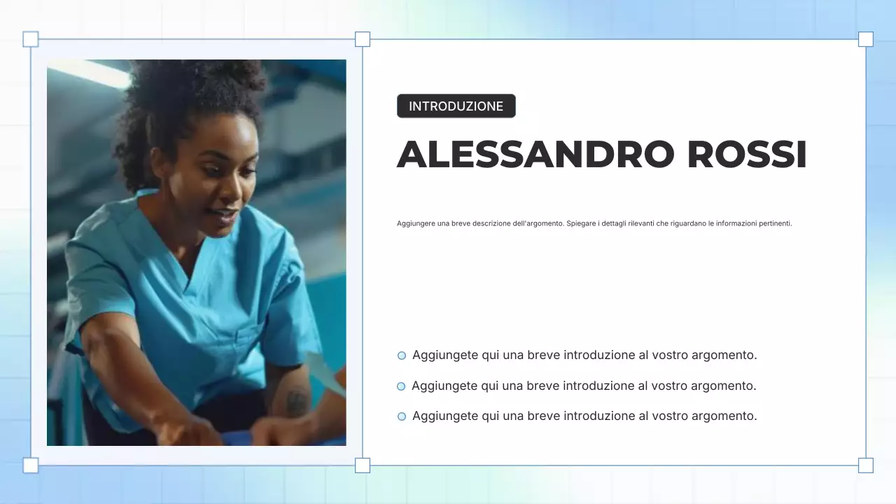 Presentazione di Blue Modern Health Tech