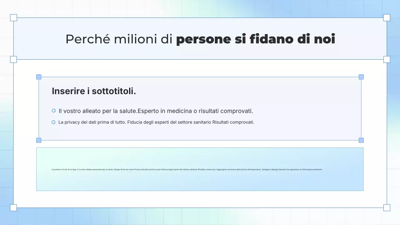 Presentazione di Blue Modern Health Tech