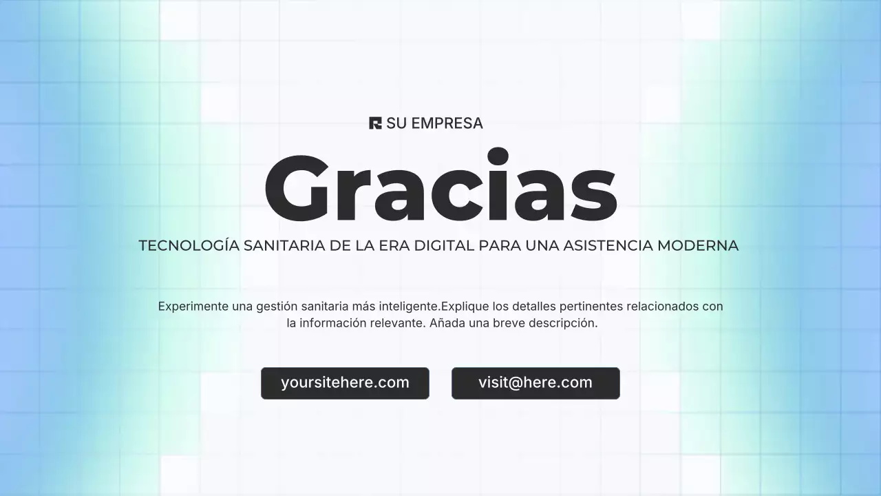 Presentación de Blue Modern Health Tech