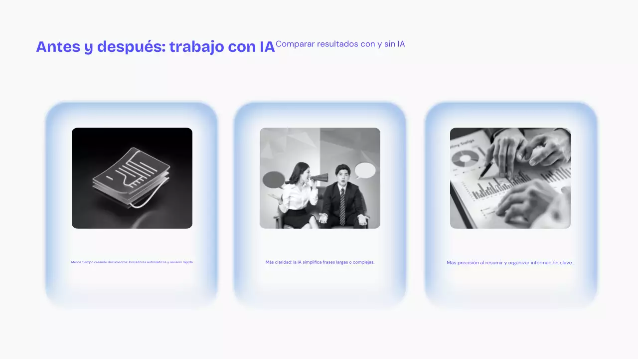 Conferencia sobre IA moderna y azul