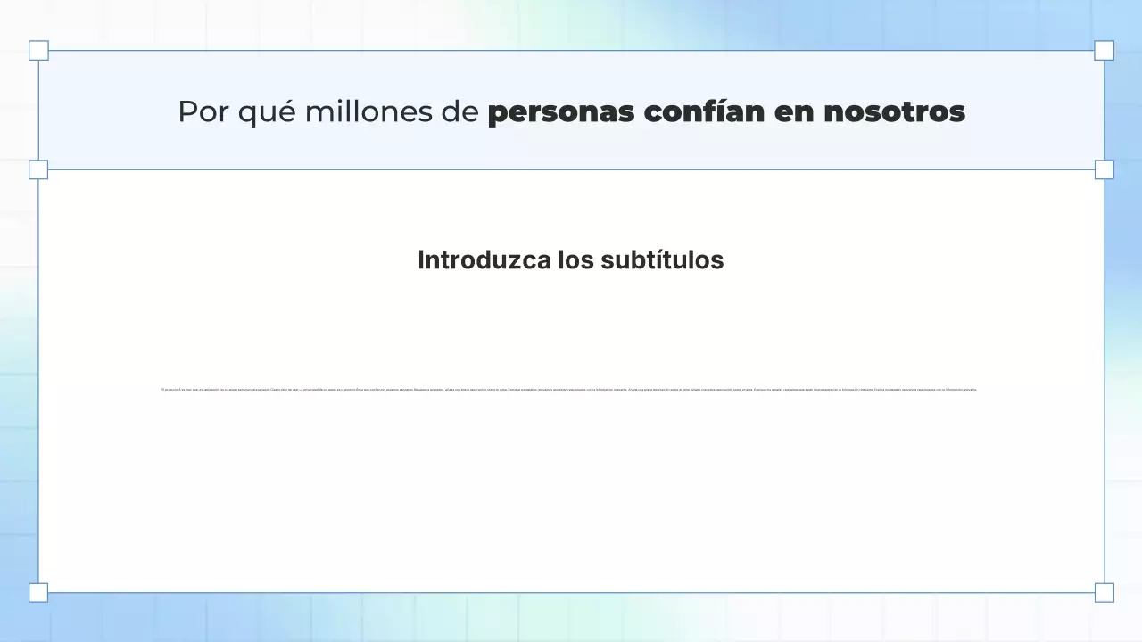 Presentación de Blue Modern Health Tech