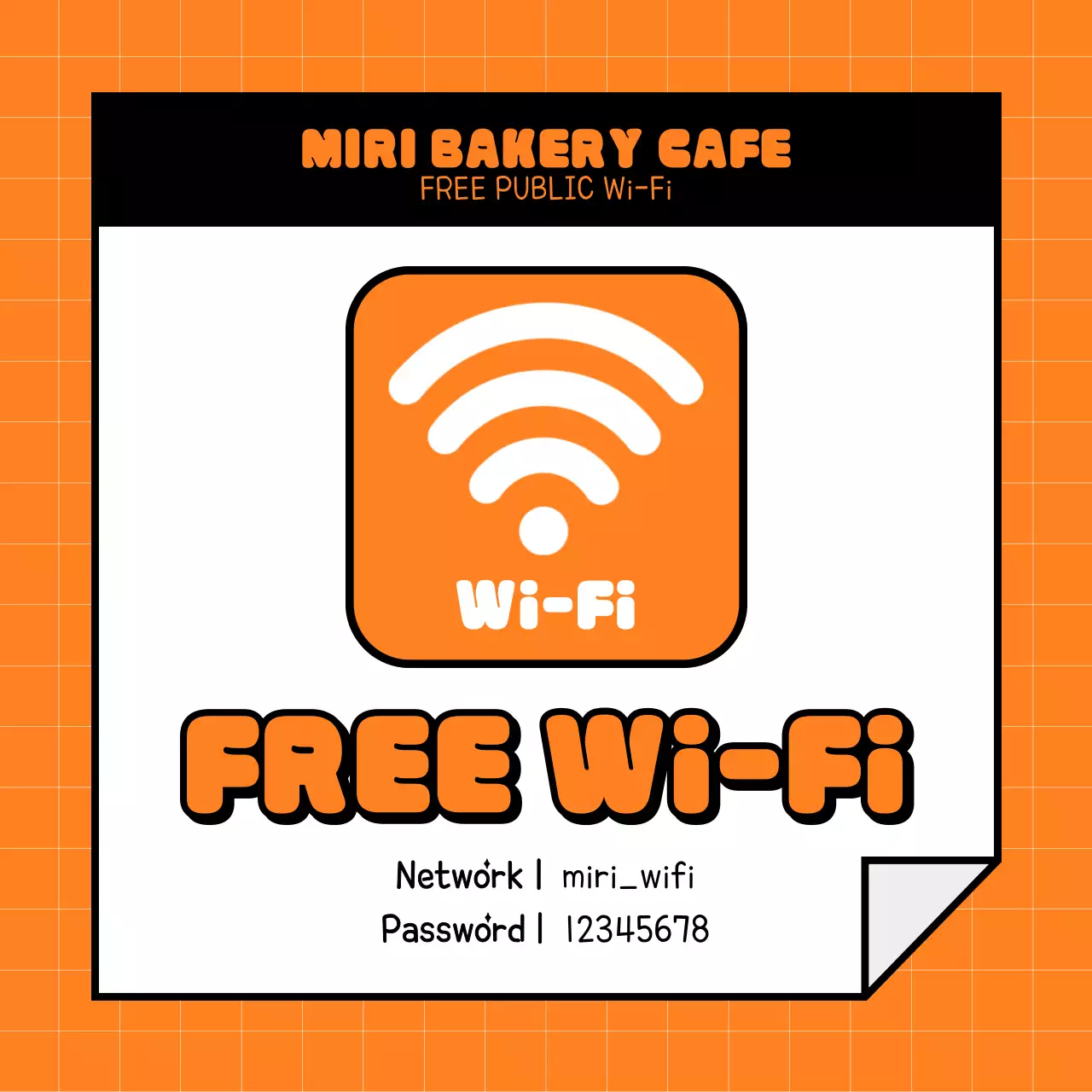 오렌지 팝 와이파이 안내