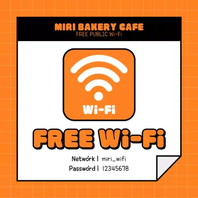 오렌지 팝 와이파이 안내