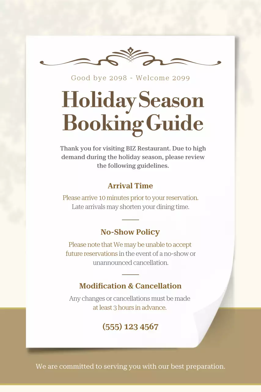 panduan liburan elegan berwarna krem