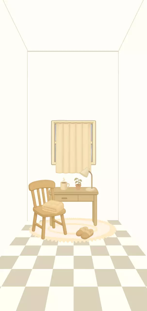 베이지 미니멀 인테리어 포토프레임