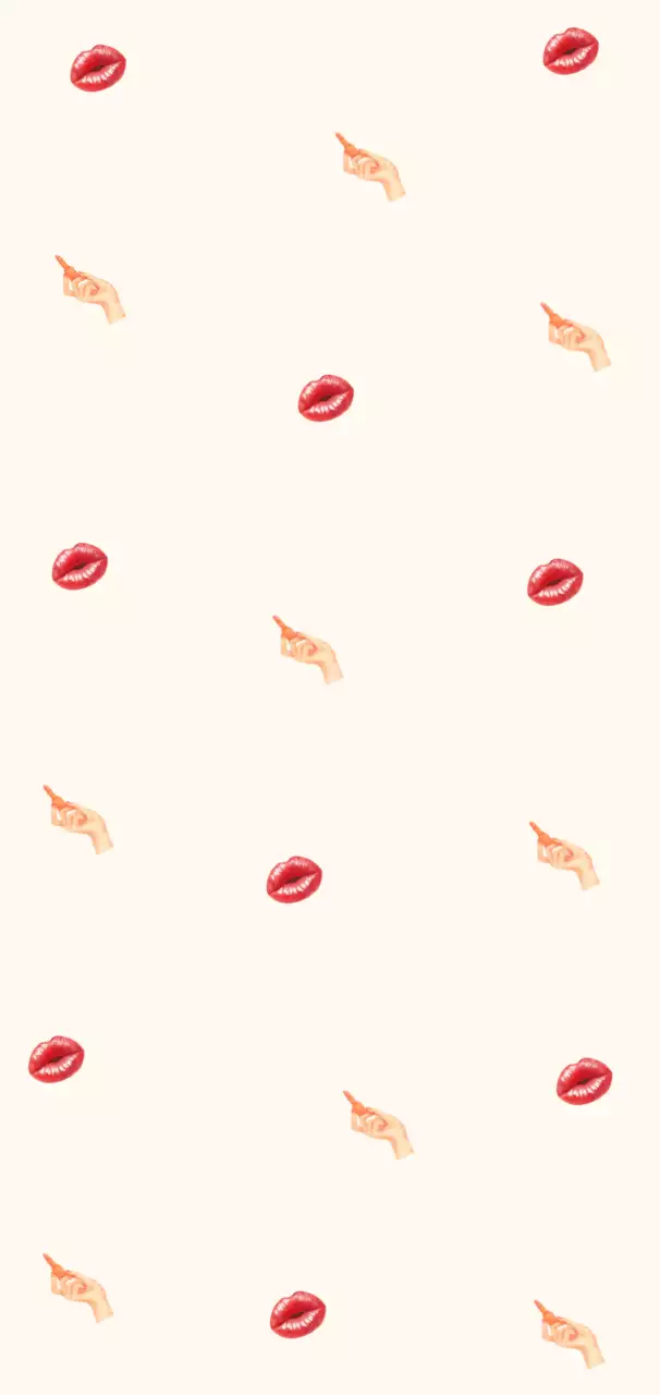 베이지 팝 패턴 디자인