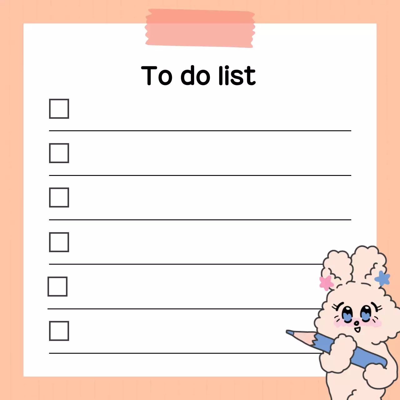 핑크 아기자기한 다이어리 문구