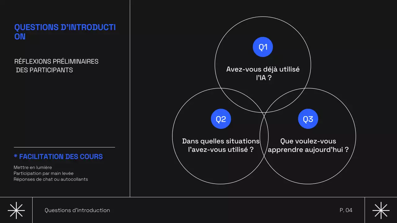 Cours d'IA moderne pour Noirs