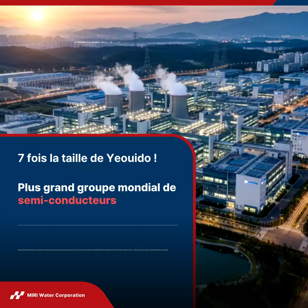 Publicité pour Blue Modern Semiconductor