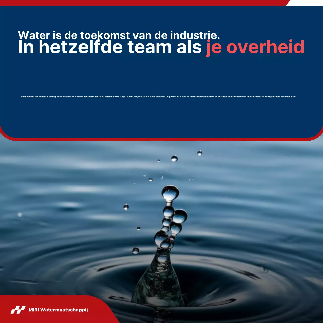 Blauwe moderne halfgeleideradvertentie