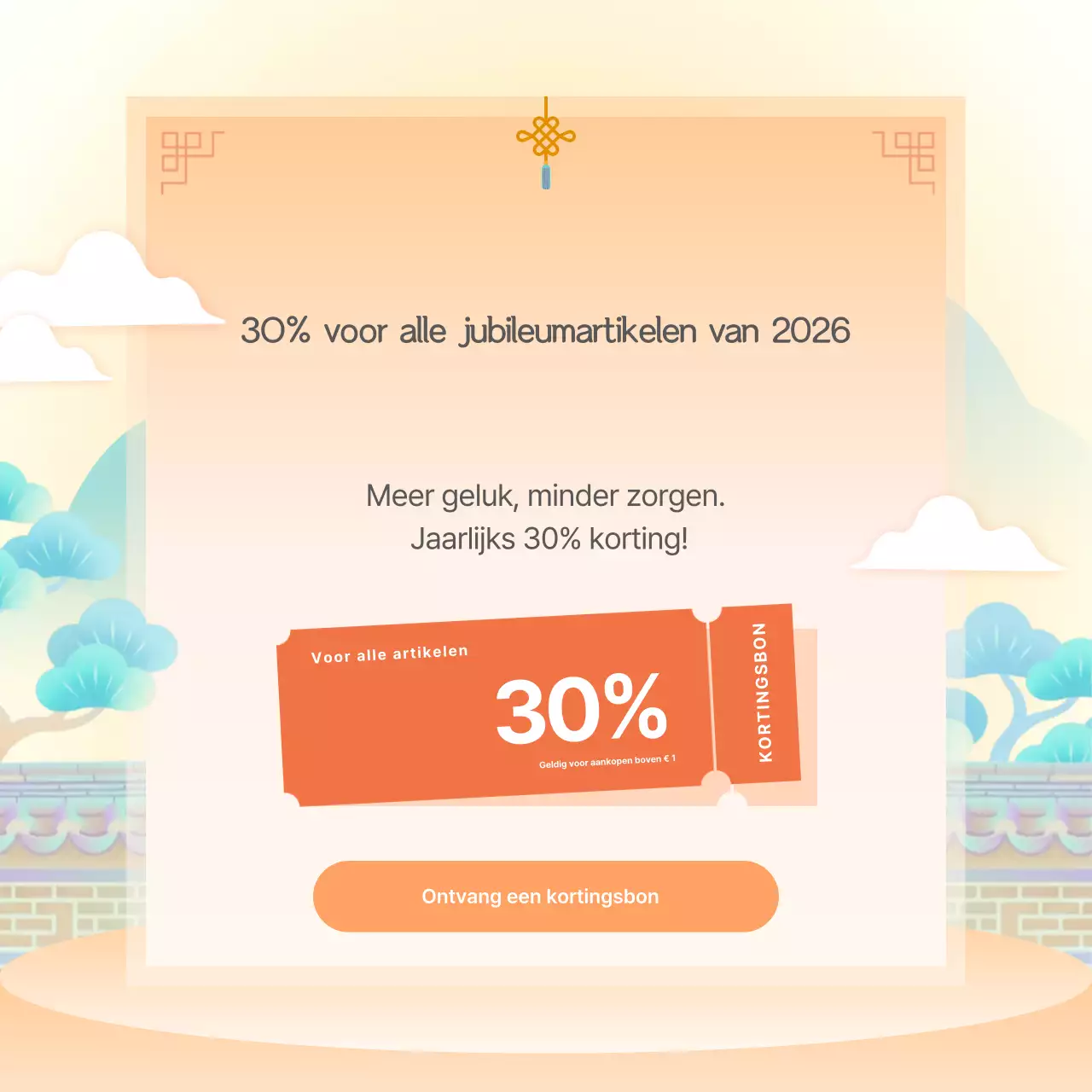 Oranje traditioneel nieuwjaarsevenement