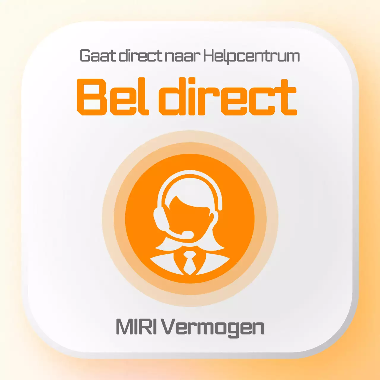 Eenvoudige handleiding voor het Orange-klantencentrum