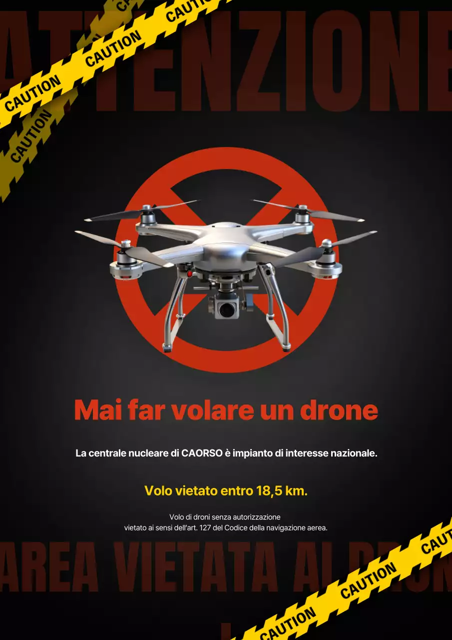 Rischio di base dei droni neri