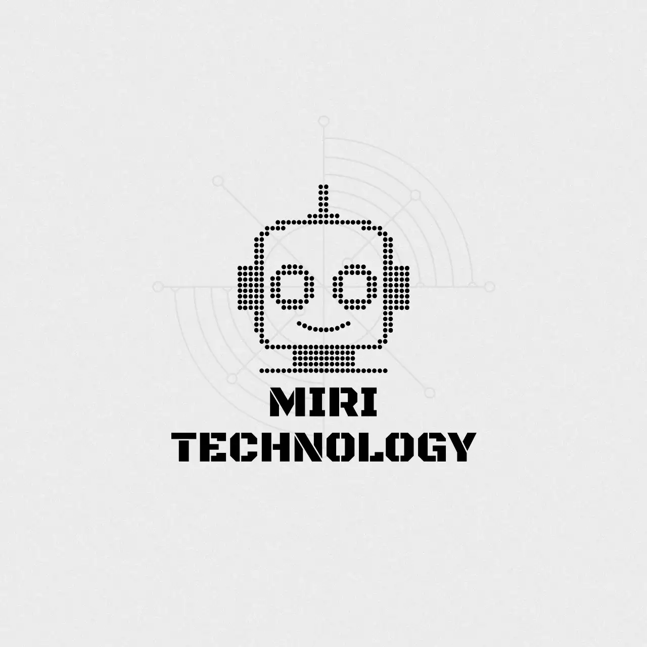 회색 심플 기술 기업 홍보