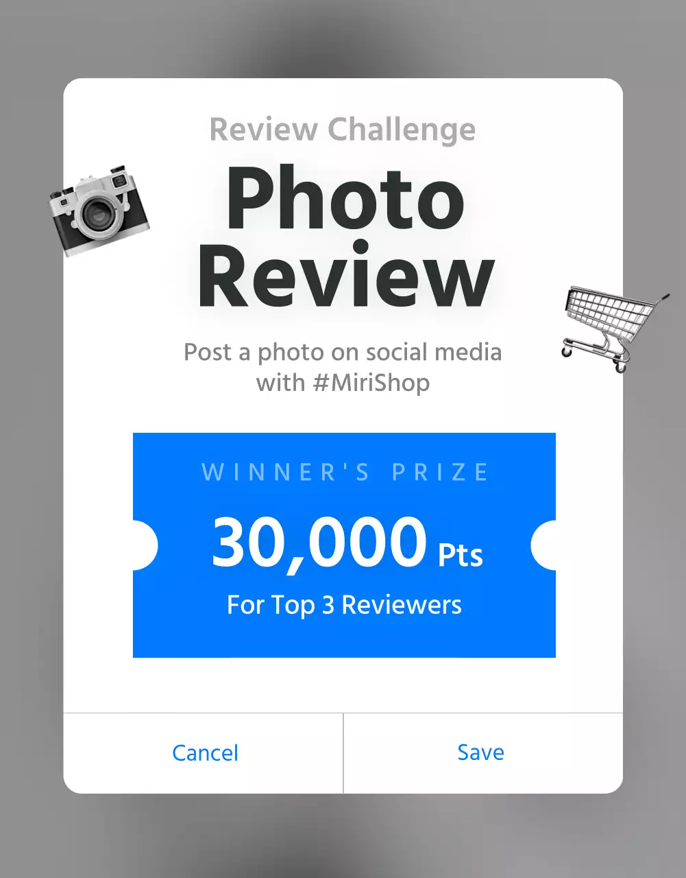 Promosi Ulasan Grey Modern