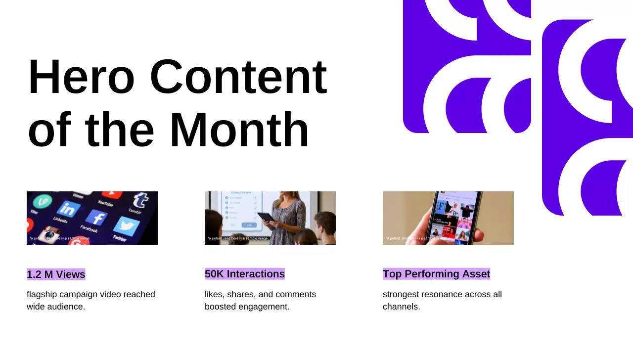 퍼플 모던 비즈니스 보고서