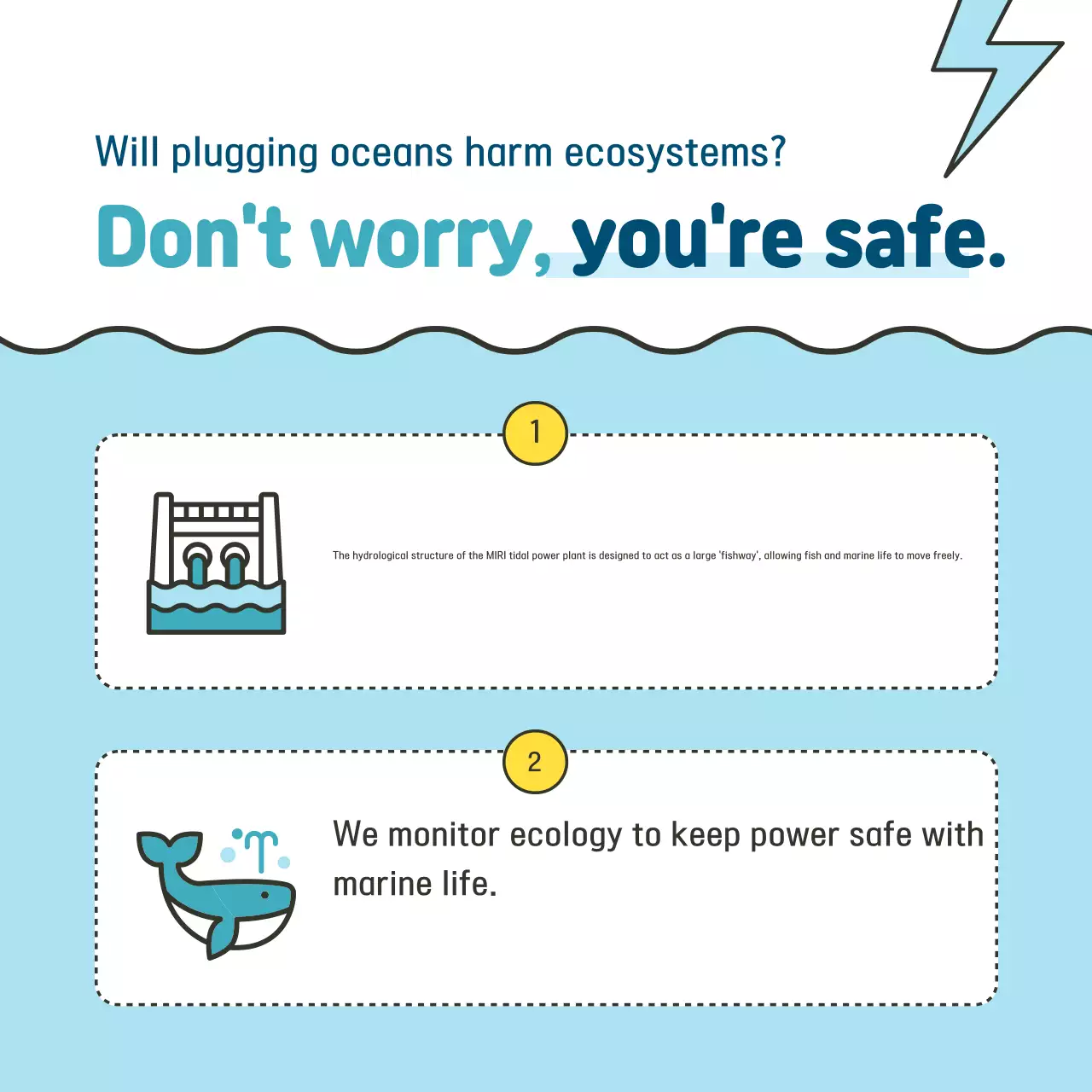 Campanha Sky Blue Simple Eco Friendly Energy