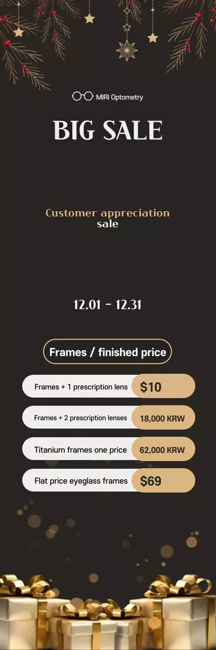 Promosi Acara Diskon Modern Hitam